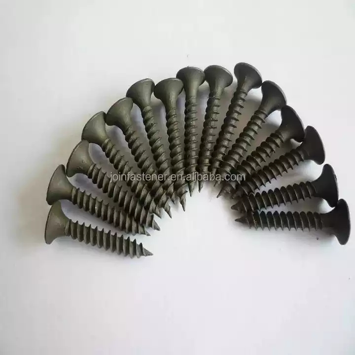 Join Self Tapping Screw With Price, Fine/Coarse Thread Black Phosphate Bugle Head Gypsum Board Tornillos Drywall Screw