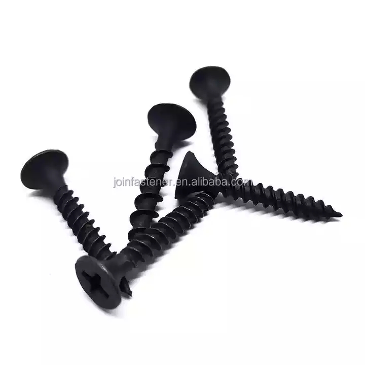 Self Tapping Screw With Price, Fine/Coarse Thread Black Phosphate Bugle Head Gypsum Board Tornillos Drywall Screw