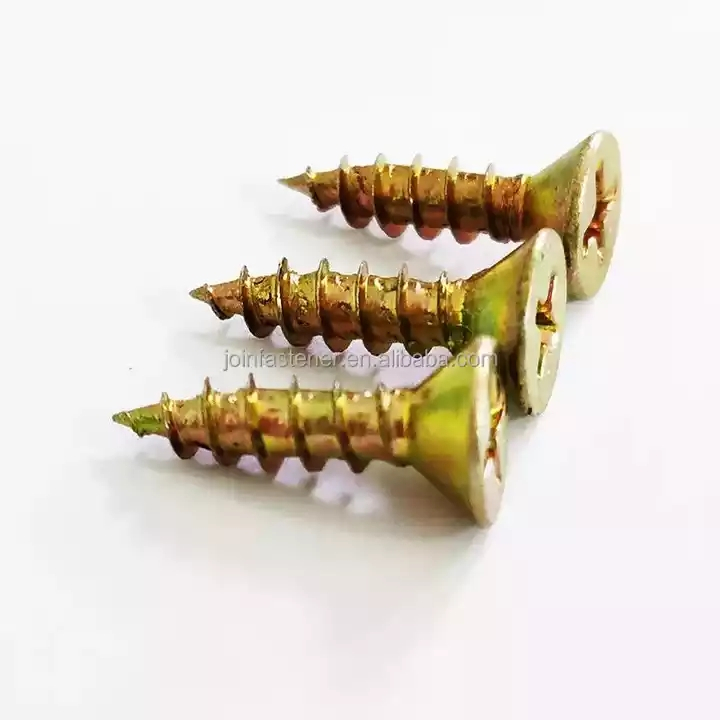 China DIN7505 MDF Fiberboard Screw/Double Pozi Countersunk Tornillos Spax Screws/Chipboard Screw