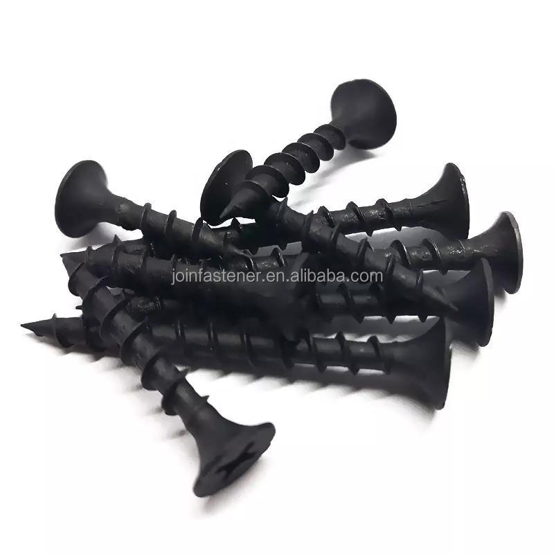 Panic Buying Black Self Tapping Phosphating Drywall Screws With Bugle Head Table Screws For Drywall