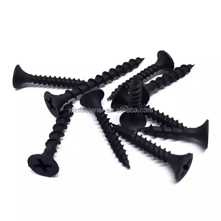 Best Selling direct Black Phosphate fine coarse thread bugle head Hidden tornillos para madera self-tapping Drywall Screw